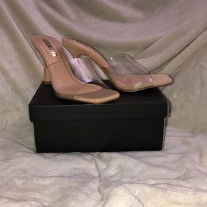 New!!!Transparent Stiletto Heels
